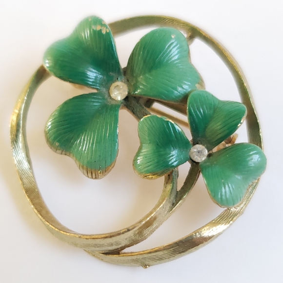 Roma Jewelry - ROMA clover brooch
